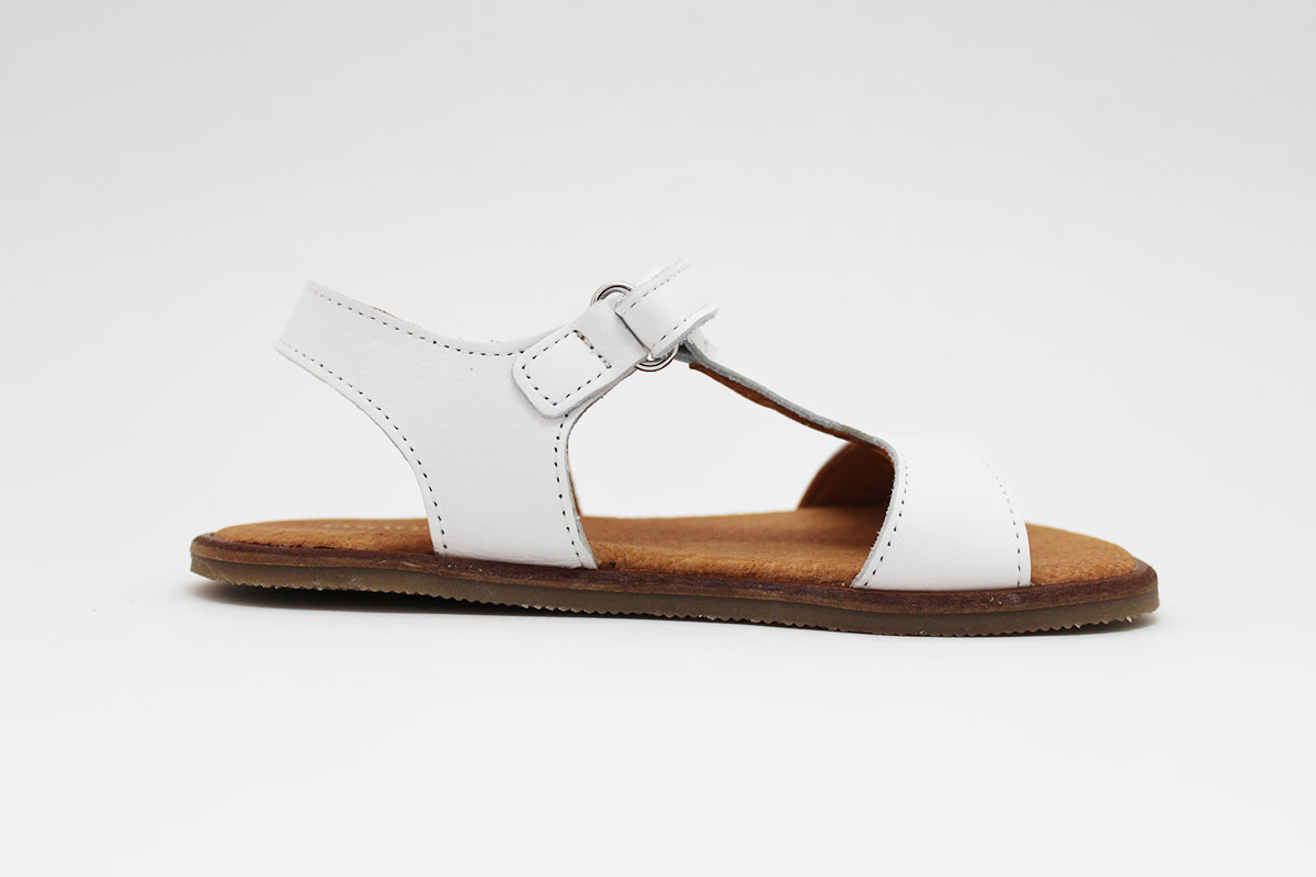 Sandalias Blanditos by Crios blanco niña modelo BARI - Imagen 5