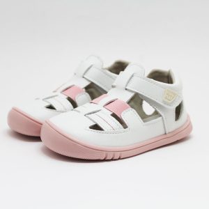 Sandalias Piruflex microfibra elástico y suela color niño