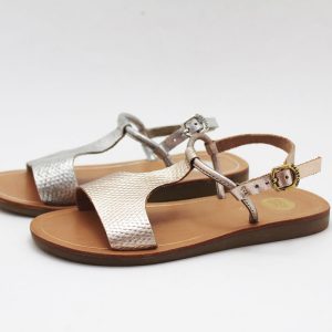 Sandalias étnico metalizadas niña Gioseppo