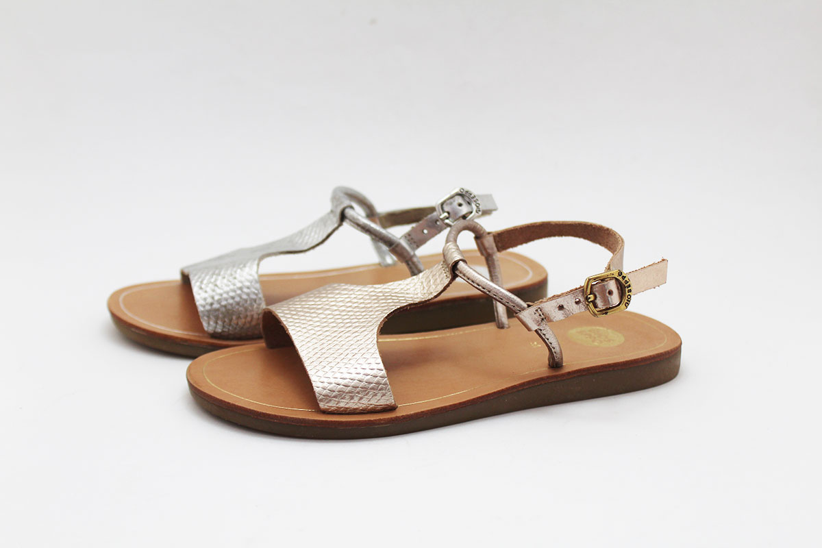 Sandalias étnico metalizadas niña Gioseppo - Imagen 9
