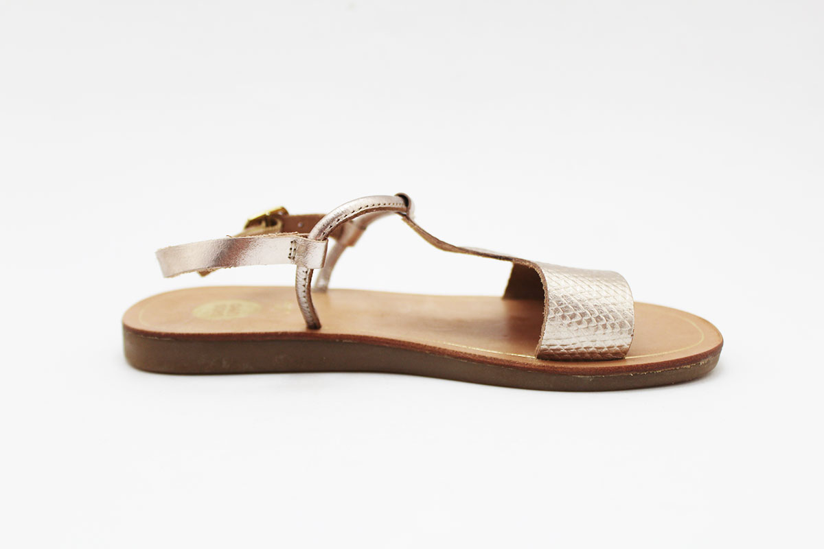 Sandalias étnico metalizadas niña Gioseppo - Imagen 4