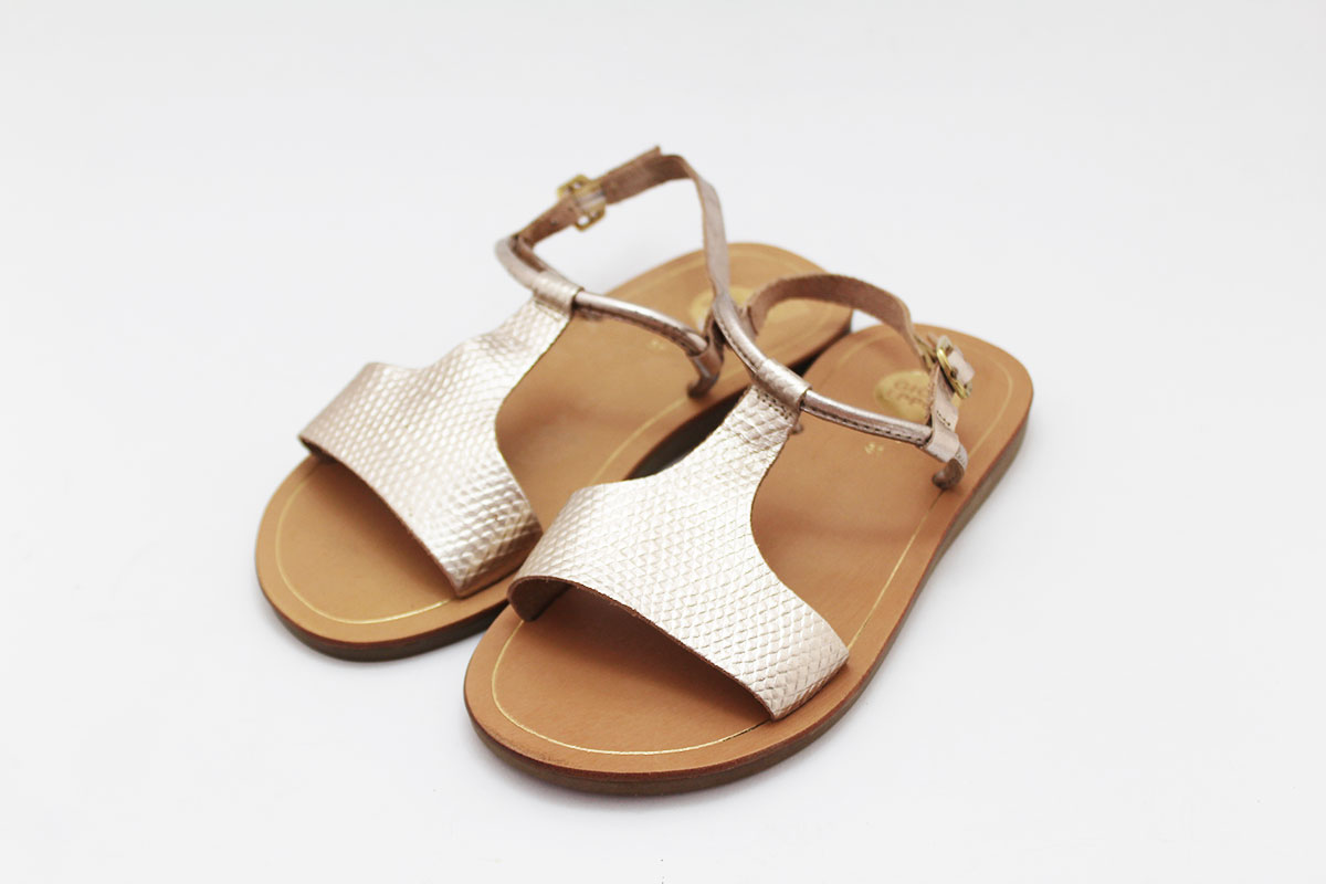 Sandalias étnico metalizadas niña Gioseppo - Imagen 7
