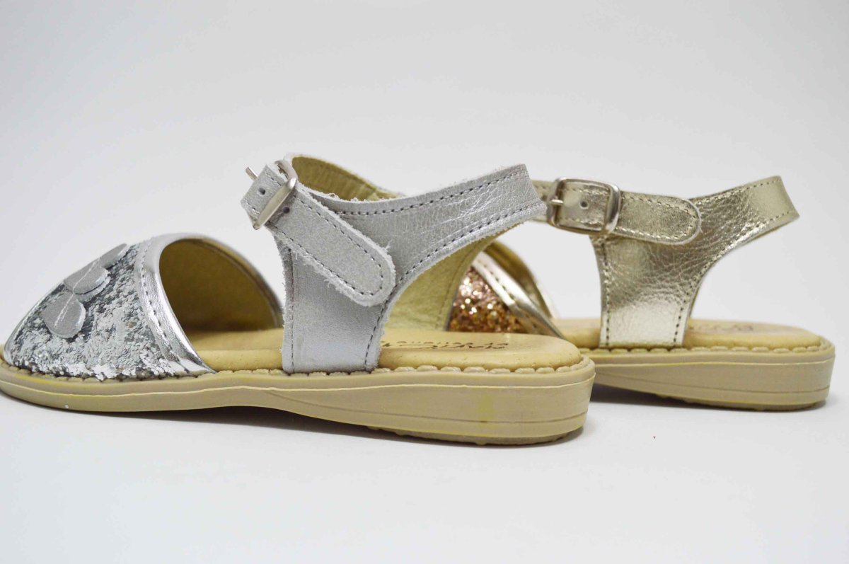 Sandalias niña hebilla glitter corazones - Imagen 8