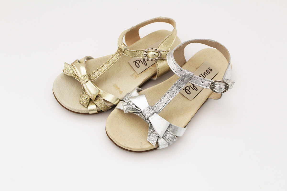 Sandalias glitter lazo - Imagen 3
