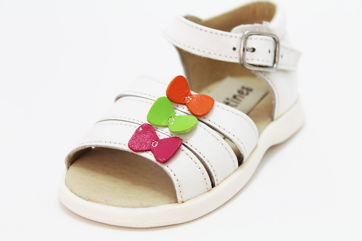 Sandalias lazos multicolor niña - Imagen 4