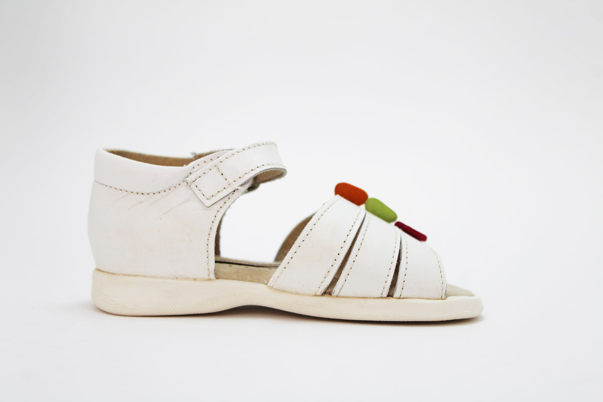 Sandalias lazos multicolor niña - Imagen 6