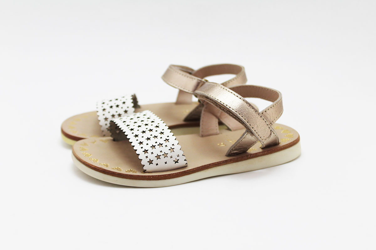 Sandalias niña Gioseppo estrellitas modelo FUGAZ