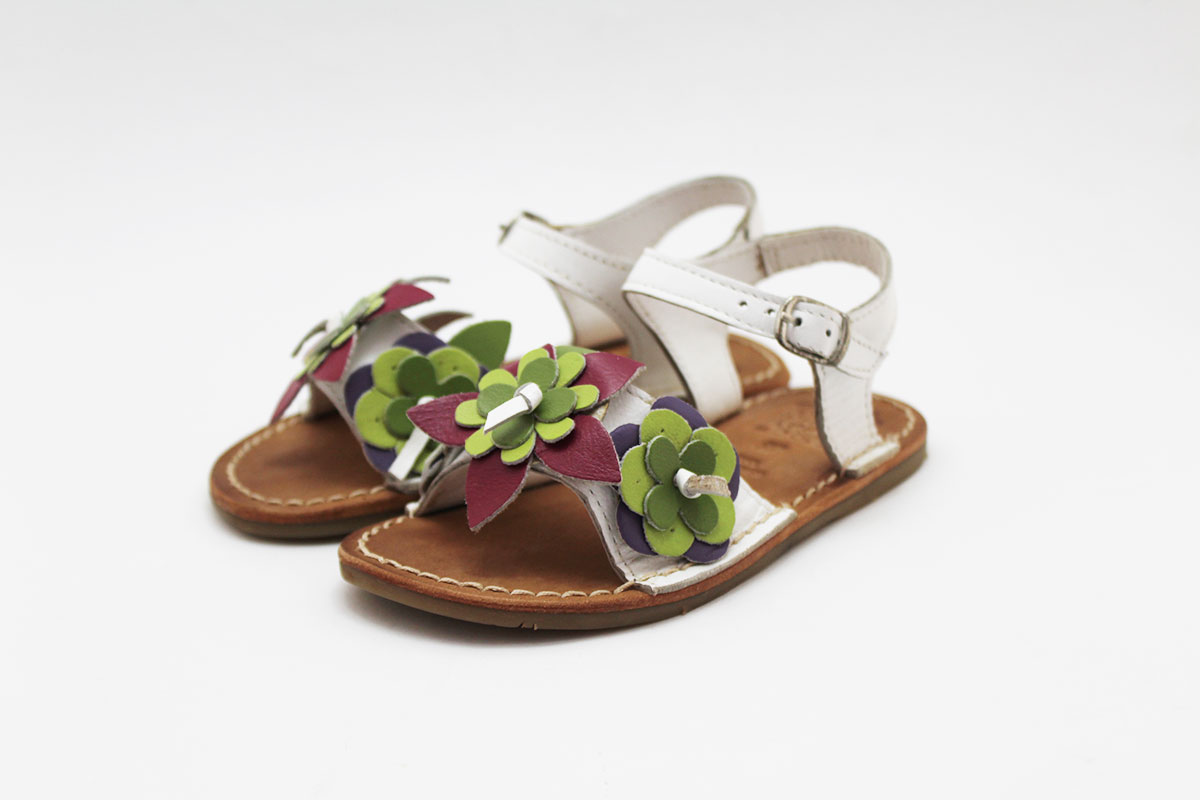 Sandalias niña Gioseppo flores colores - Imagen 2