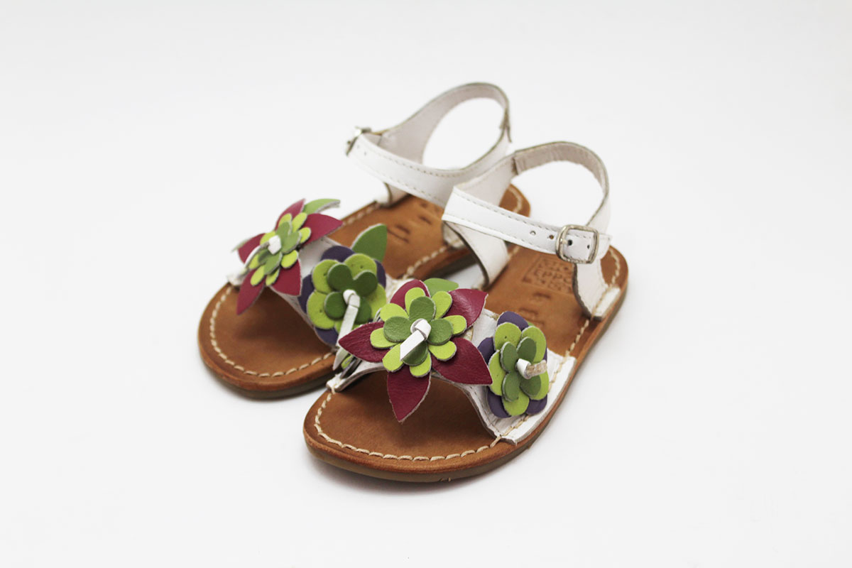 Sandalias niña Gioseppo flores colores - Imagen 4