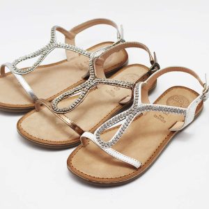 Sandalias niña Gioseppo perlitas modelo BONJOUR