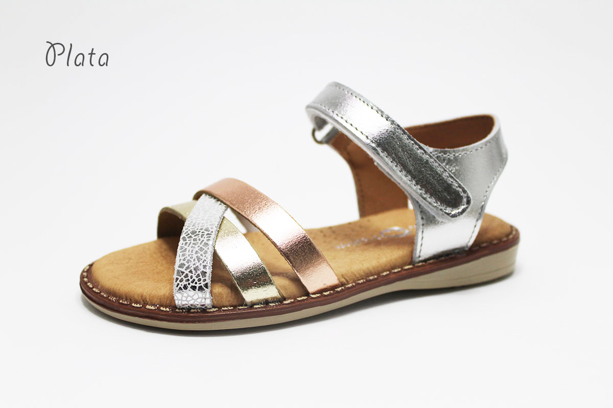Sandalias tiras cruzadas niña - Imagen 7