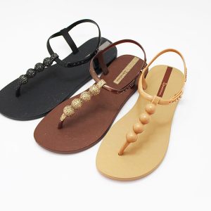 Sandalias playa mujer dedo bolitas Ipanema