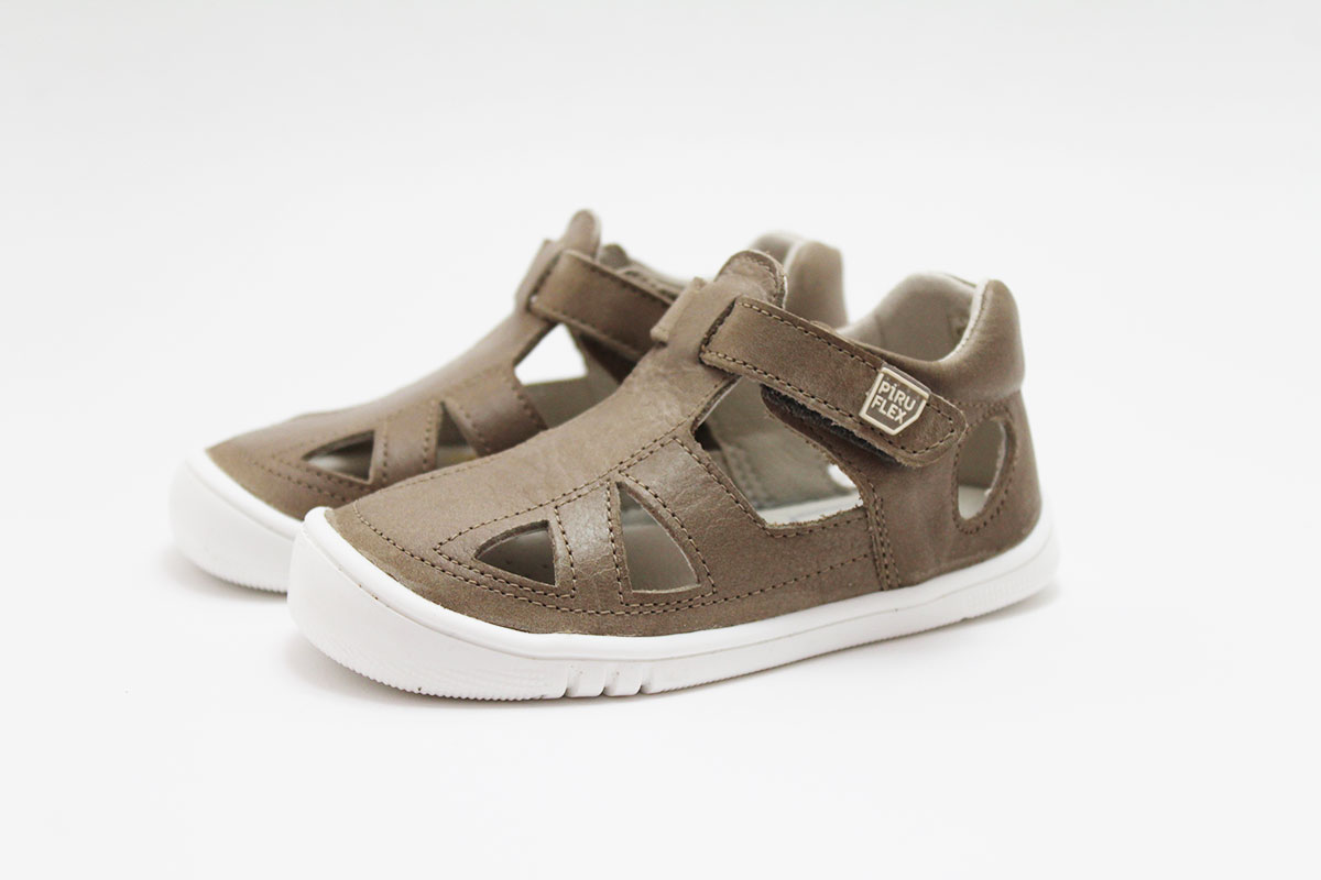 Sandalias respetuosas niño piel Piruflex