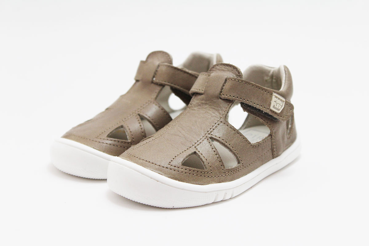 Sandalias respetuosas niño piel Piruflex - Imagen 4