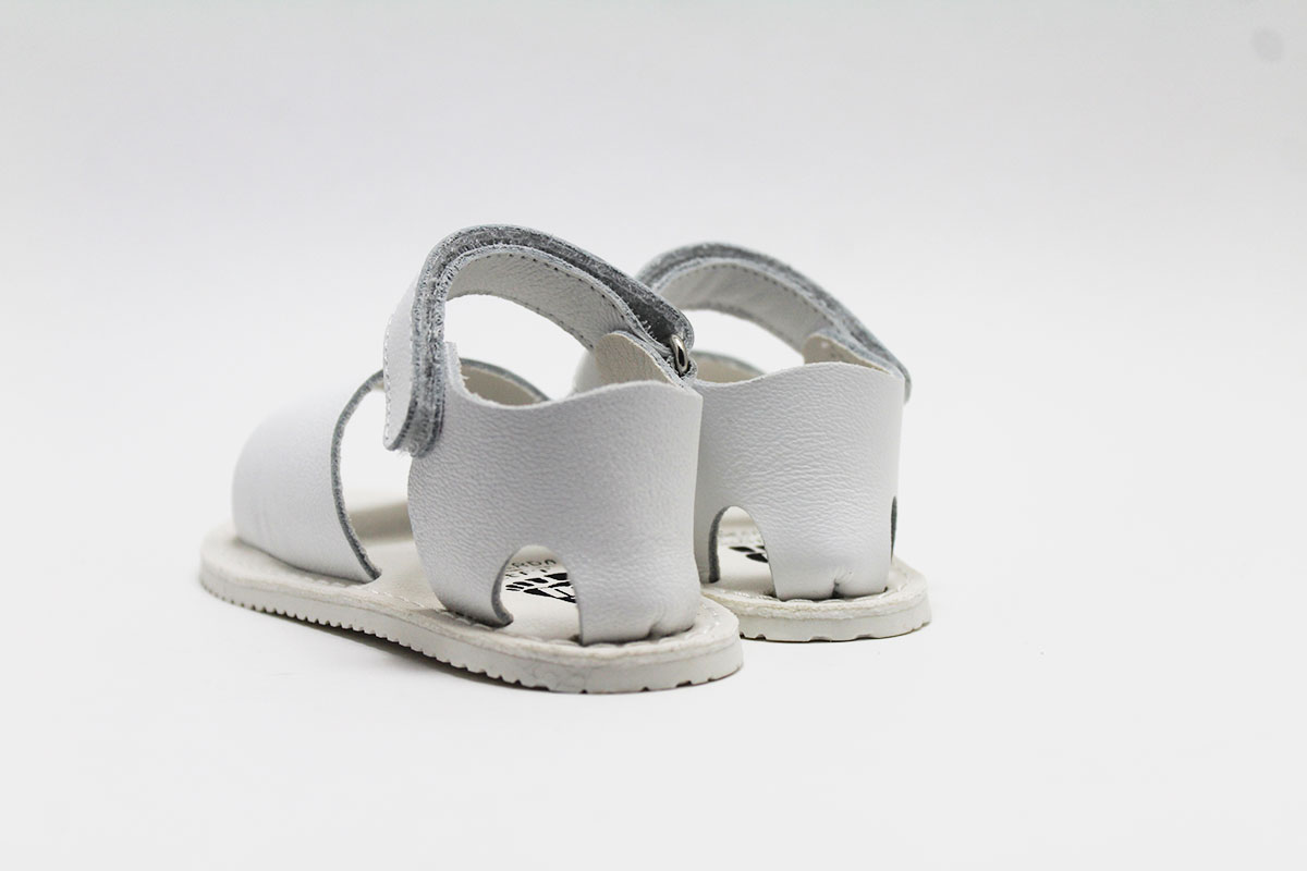 Sandalias respetuosas blanco abiertas niña Mustang free - Imagen 7