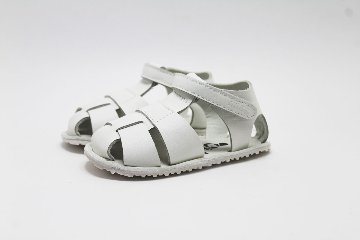 Sandalias respetuosas blanco niño Mustang free - Imagen 2