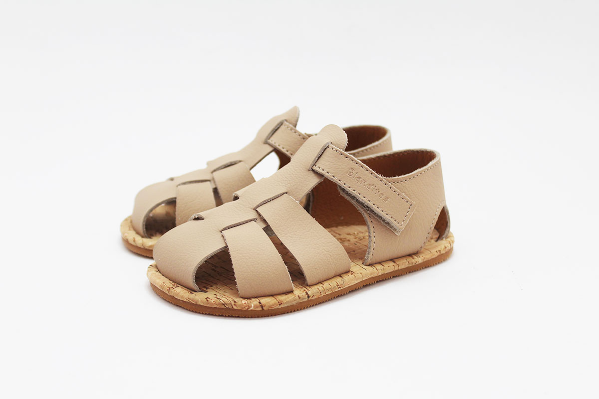 Sandalias BOGA Blanditos by Crios suela caramelo niño - Imagen 3
