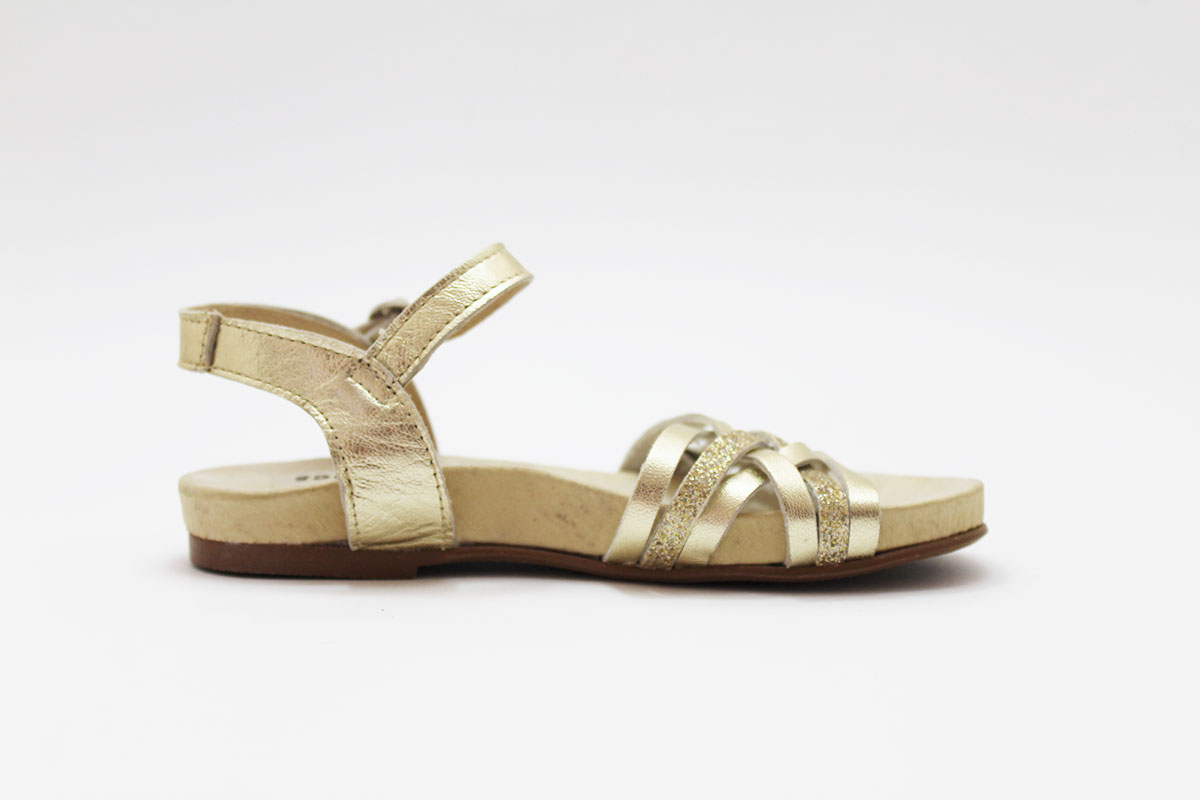 Sandalias glitter tiras finas niña - Imagen 8