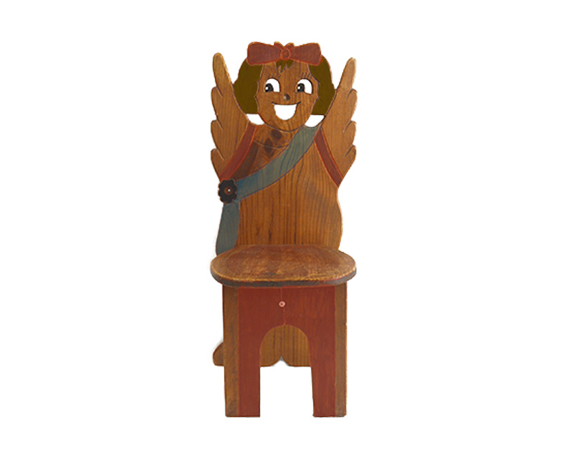 Silla artesanal Angelito para niños