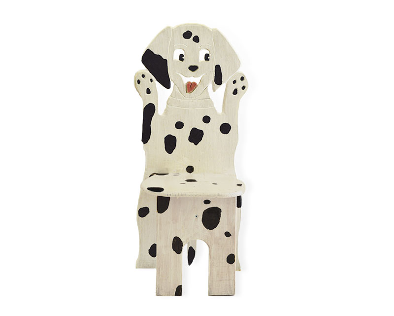 Silla artesanal Dalmata para niños
