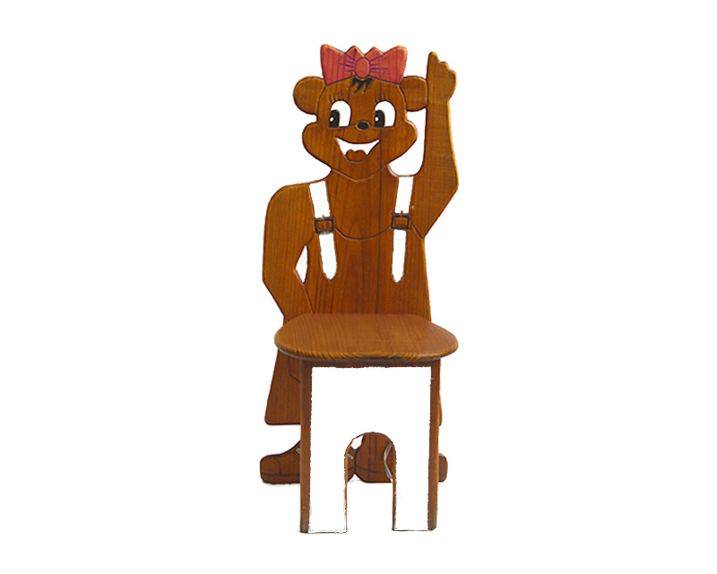 Silla artesanal Ratita para niños - Imagen 7