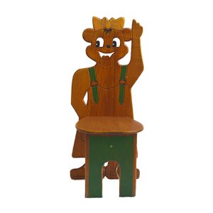 Silla artesanal Ratita para niños