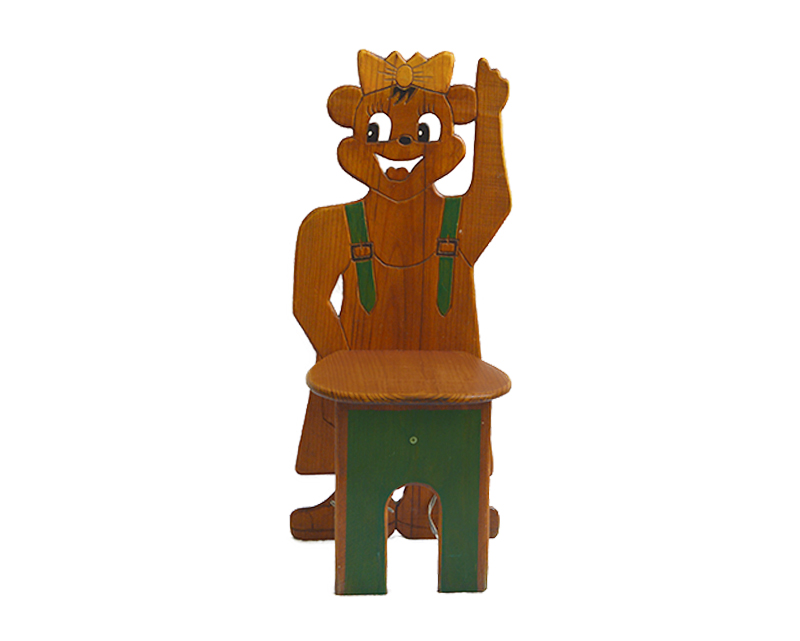 Silla artesanal Ratita para niños - Imagen 2