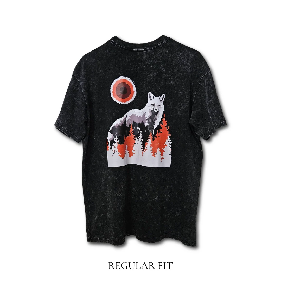 Playera Colección Fox N Rock - "Black Fox" - Imagen 3