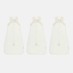 Swaddle Up Starter Set | 1,0 TOG | Blanco Nubes Conejitos | Blanco Soñador | Jaspeado Natural
