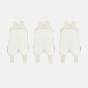 Swaddle Up Starter Set | 1,0 TOG | Blanco Nubes Conejitos | Blanco Soñador | Jaspeado Natural