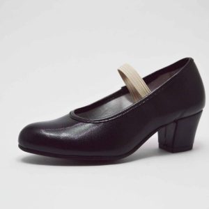 Tacones flamenco elástico niña