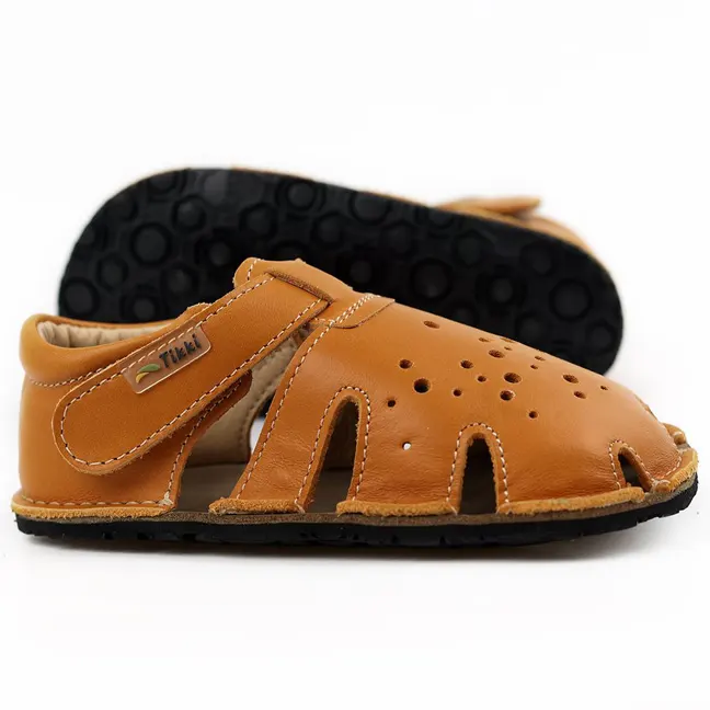 Tikki Sandalias Barefoot Aranya Mustard - Imagen 3