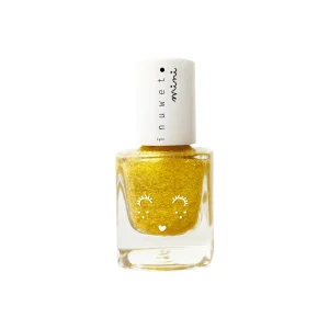Esmalte de Uñas Purpurina Dorada Olor Papaya- INUWET
