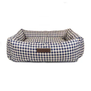 Cama para perros Impermeable Vichy Azul
