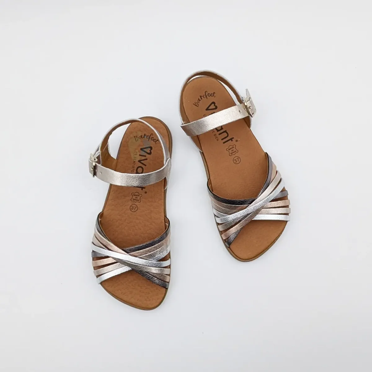 Vivant Sandalias Benur Plata - Imagen 5