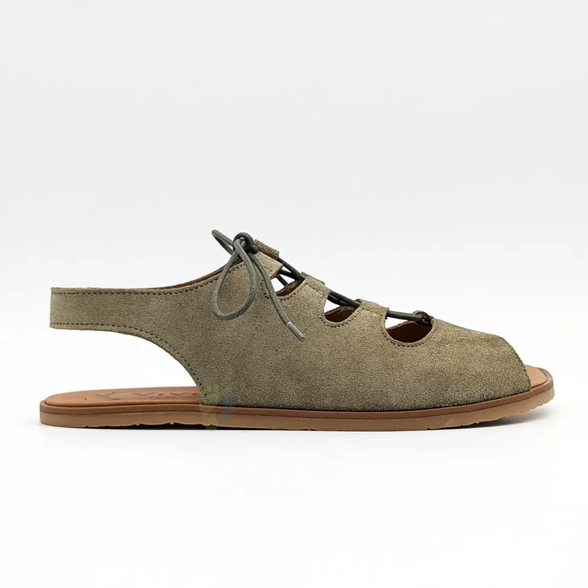 Vivant Sandalias Ebano Kaki