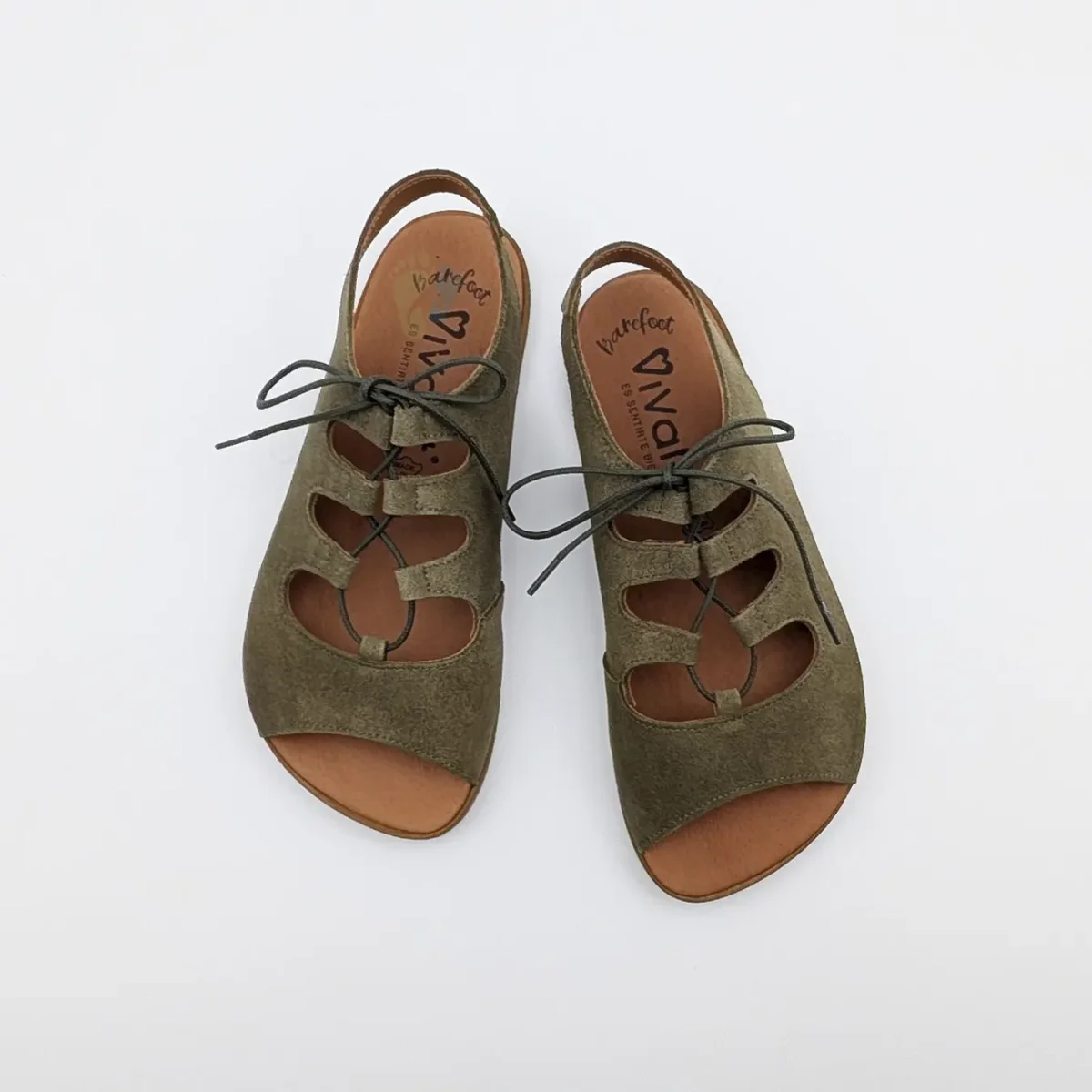 Vivant Sandalias Ebano Kaki - Imagen 7