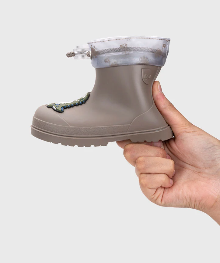 Bota de Agua Mendi Dino Taupe -IGOR - Imagen 4