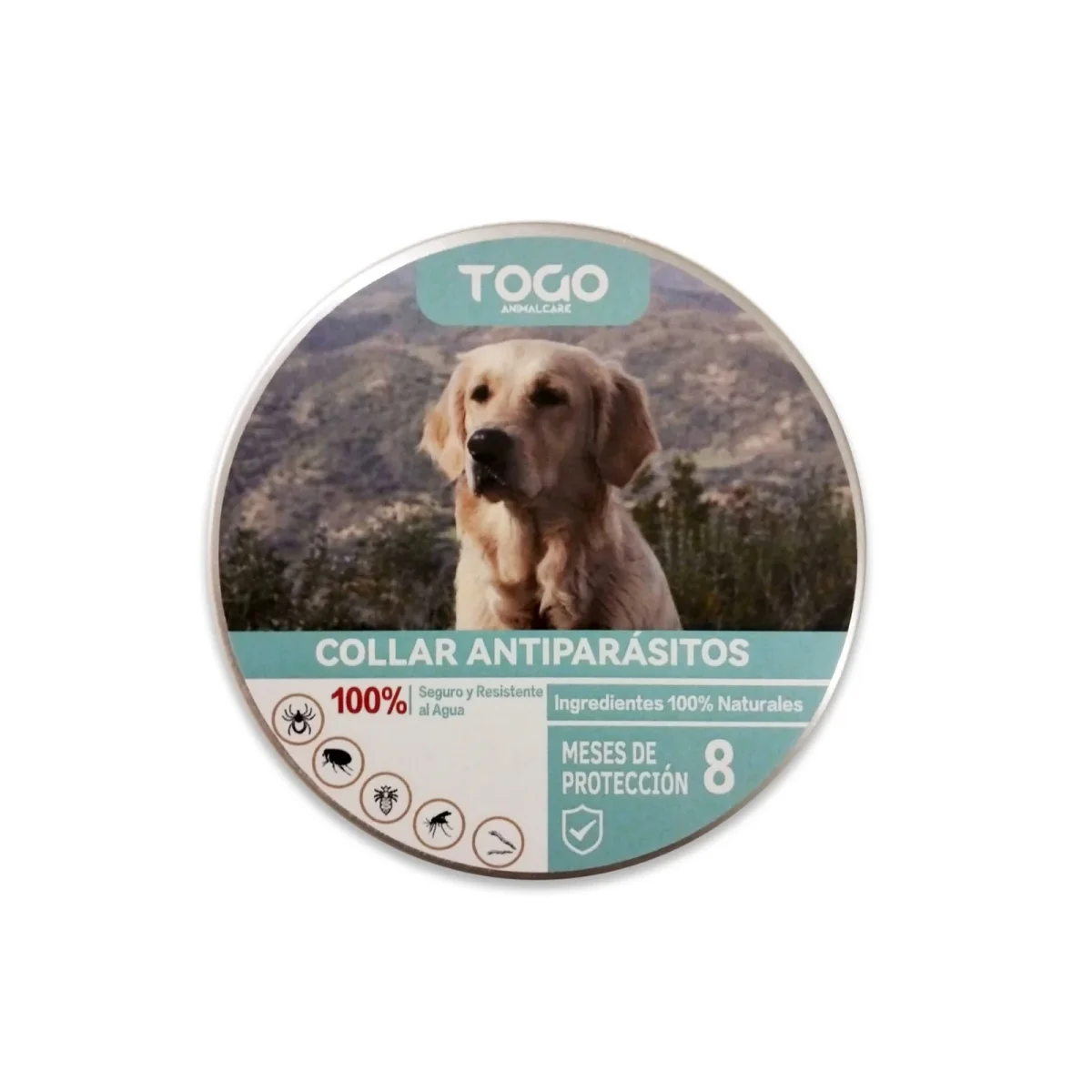 Collar para perros antiparasitario