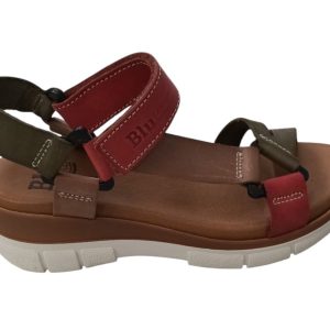 Zapatos de salón rojos con tacón medio – Modelo Elegance 54332