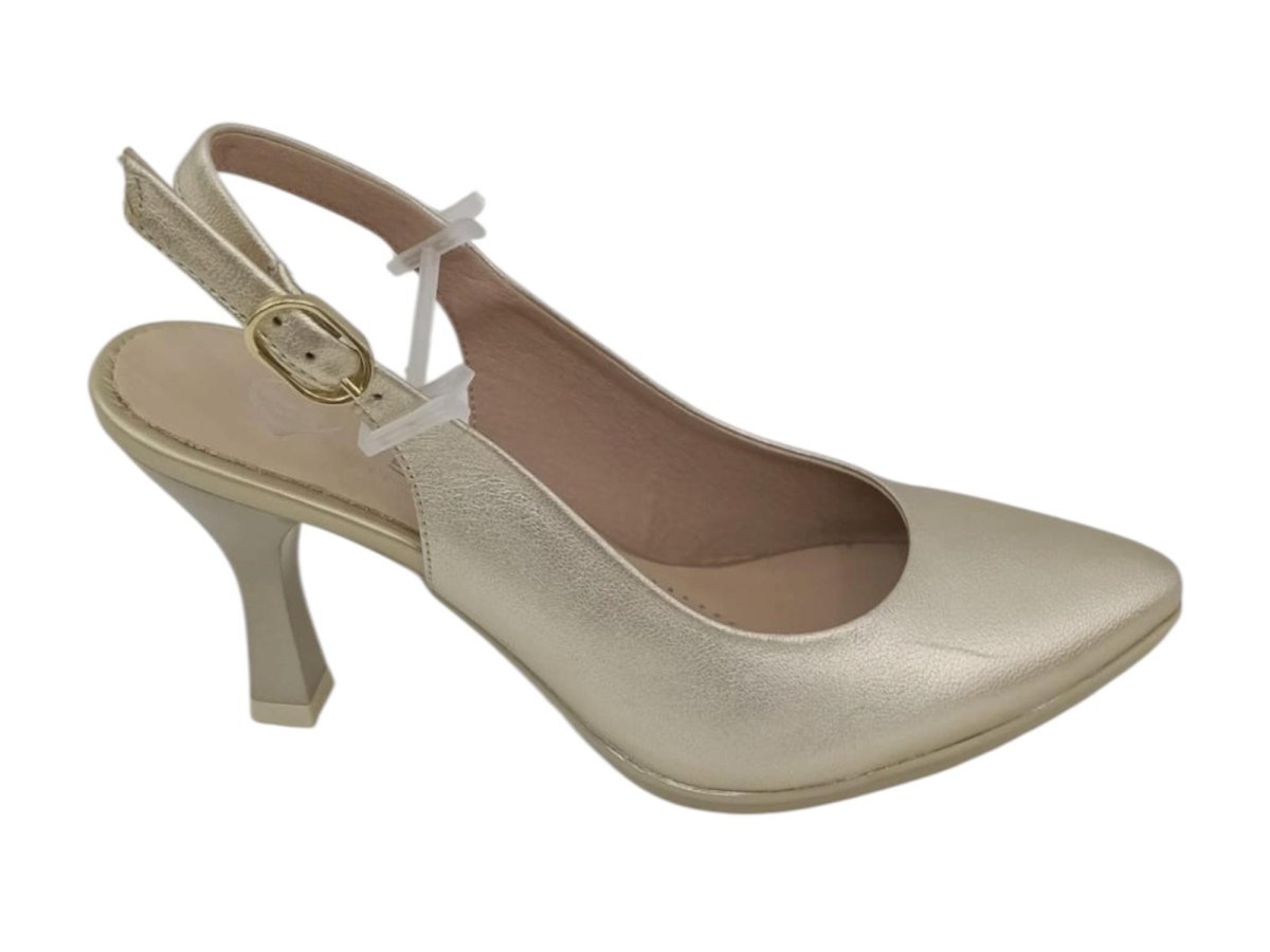 Zapatos de fiesta color oro – Modelo Elegance Sar 14