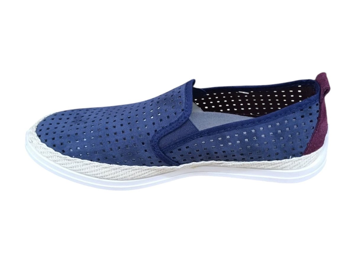 Alpargatas elásticas de lona calada – Modelo Summer 525
