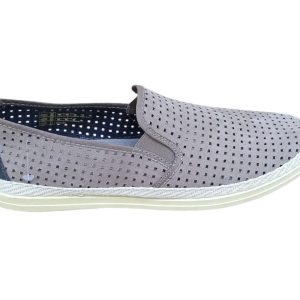 Alpargatas elásticas de lona marrón – Modelo Summer 525 (Color Tabaco)