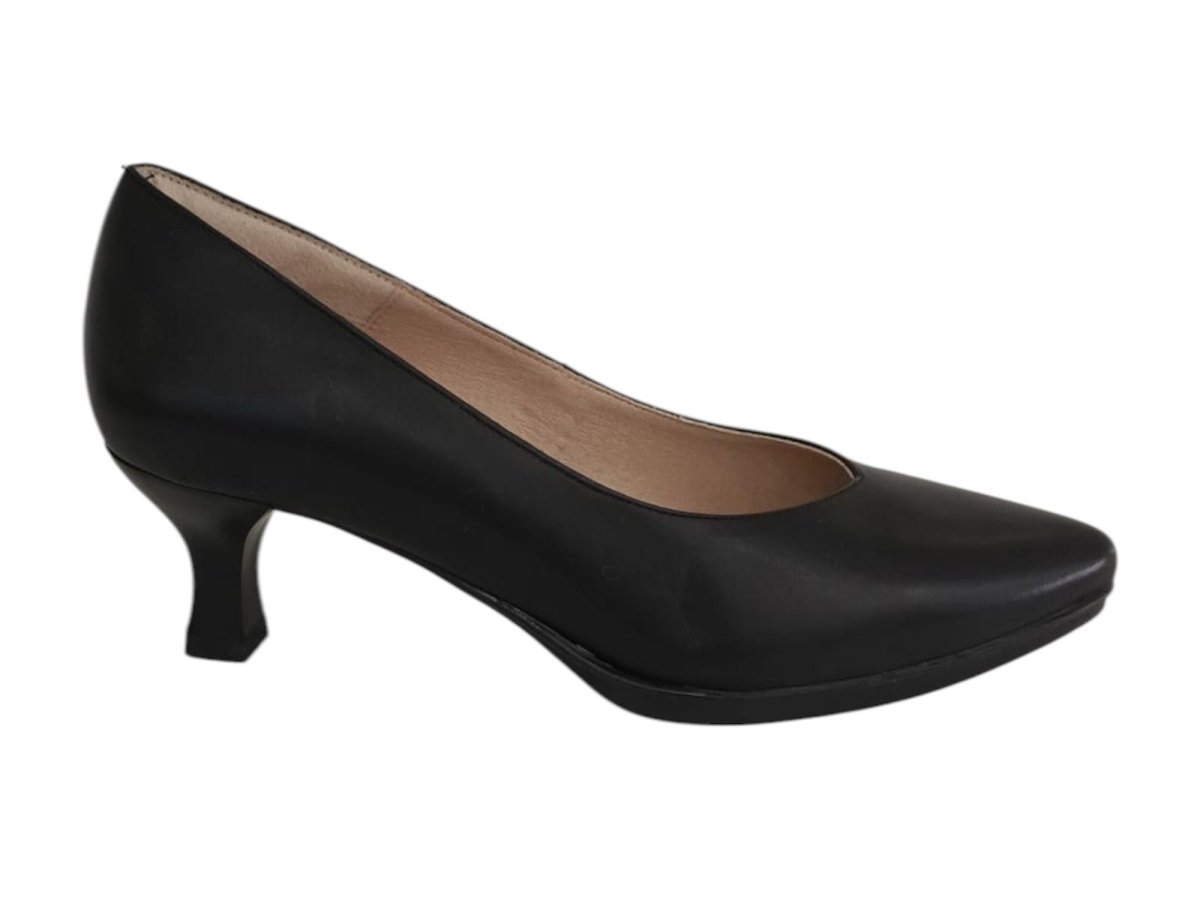 Zapatos de salón cómodos negros – Modelo Classic Mar17 - Imagen 2