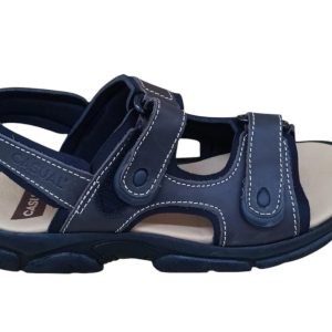 Sandalias deportivas de cuero marrón – Modelo Casual 7001