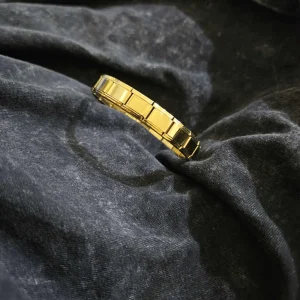 Pulsera italiana color dorado
