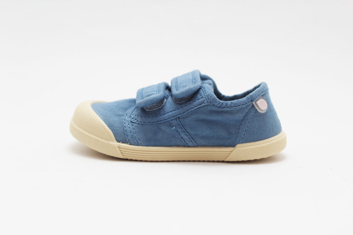 Zapatilla barefoot lona Igor azul jeans - Imagen 5