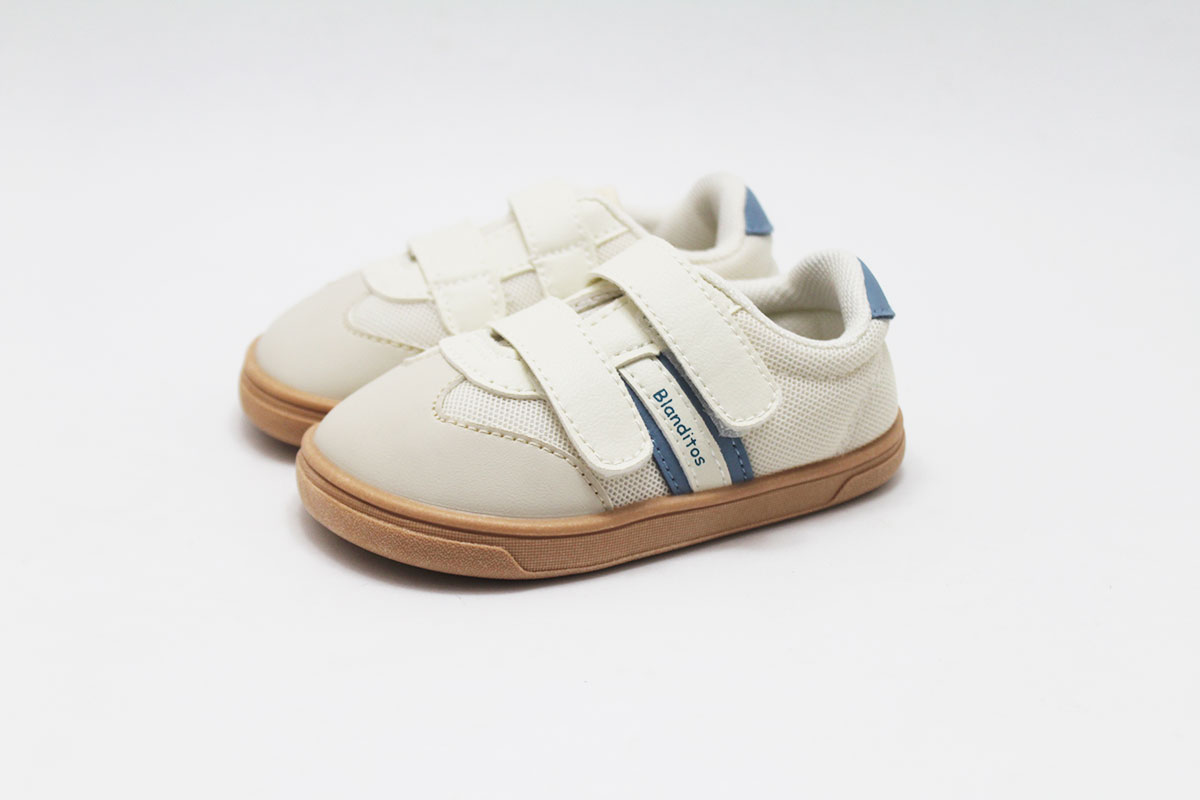 Zapatilla lona rayas Blanditos niño GUPPY - Imagen 3