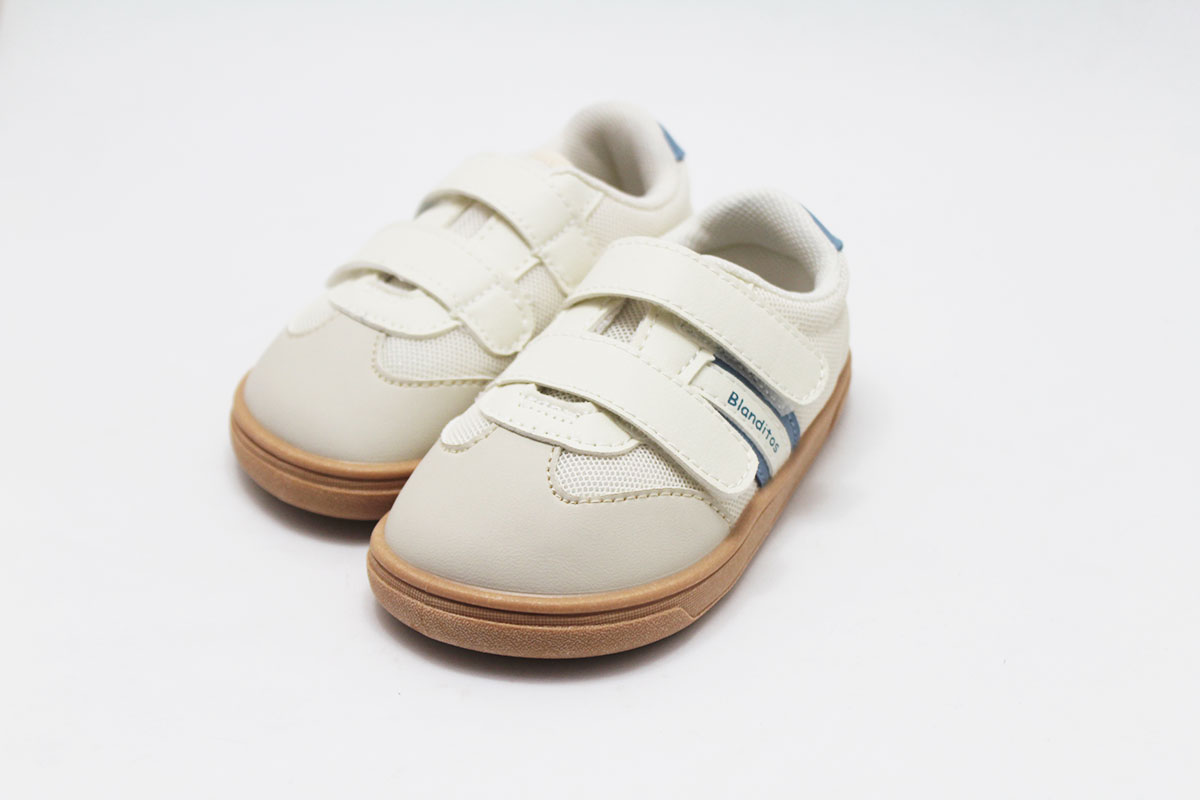 Zapatilla lona rayas Blanditos niño GUPPY - Imagen 4