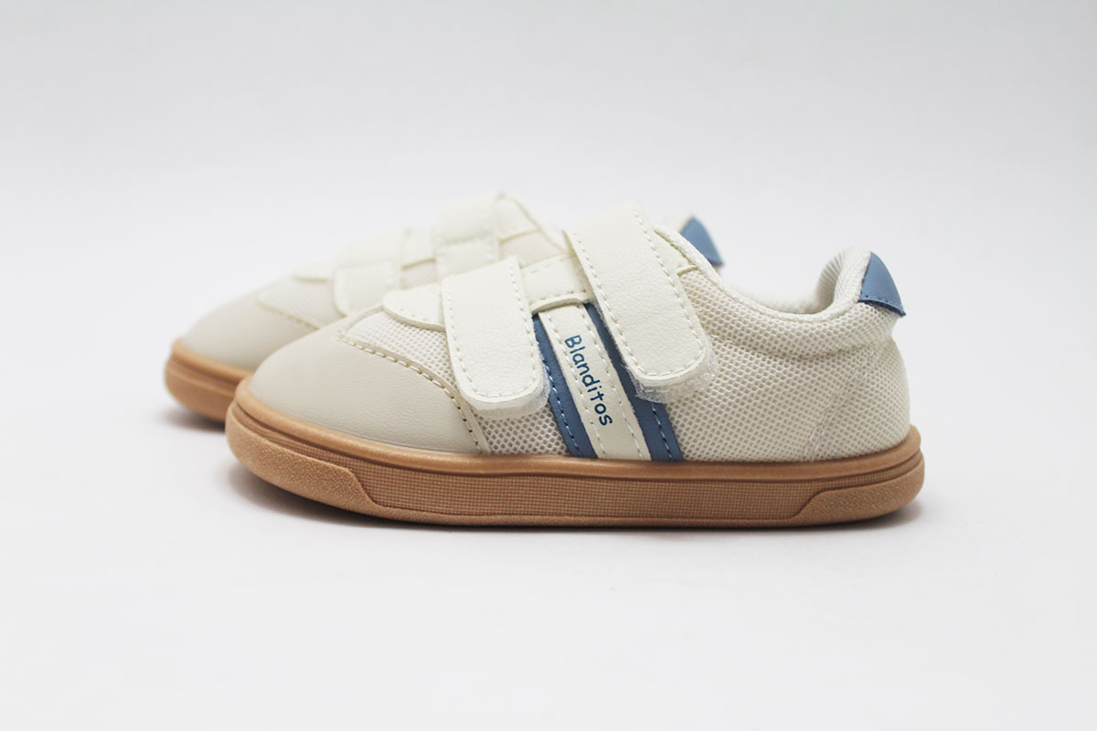Zapatilla lona rayas Blanditos niño GUPPY - Imagen 5